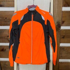 Women's Saucony Visipro Lightweight Jacket, Size Small, Visipro Orange